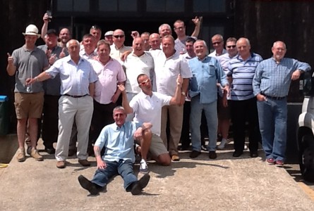 The Chi City Club brewery tour group