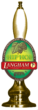 Hand Pump with Langham Real Ale Pumpclip